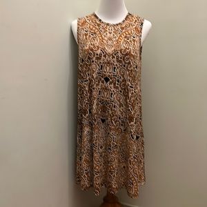 Nicole Miller Sleeveless Swing Dress. Size small